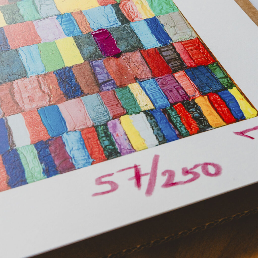 Limitierter Kunsprint -J