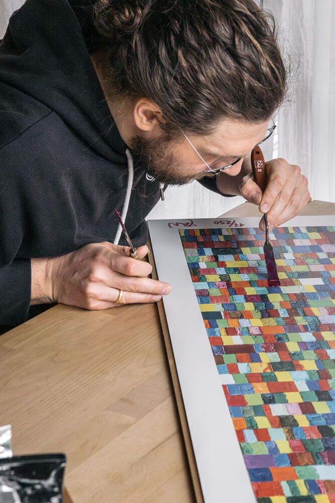 Limitierter Kunstprint "Society" - individuell signiert – Bild 4