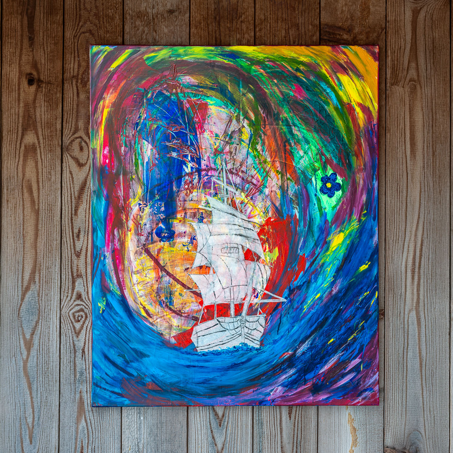 Original - Die blaue Blume